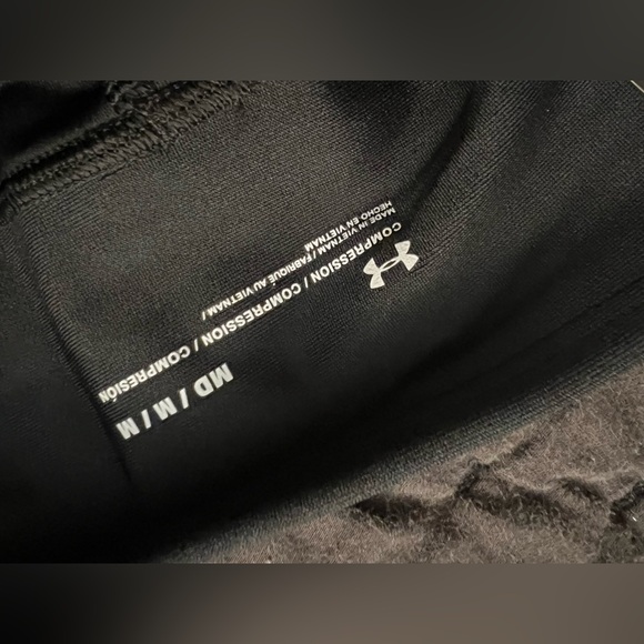 Under Armour Women's Black Compression Leggings - Picture 10 of 11